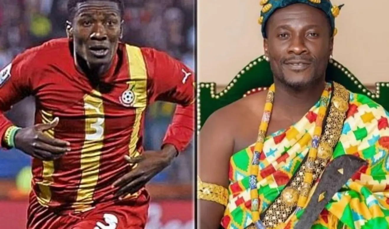 Asamoah Gyan se reinventou, regressou ao Gana, hoje depois de ser o oitavo jogador de futebol mais bem pago e depois ser arruinado